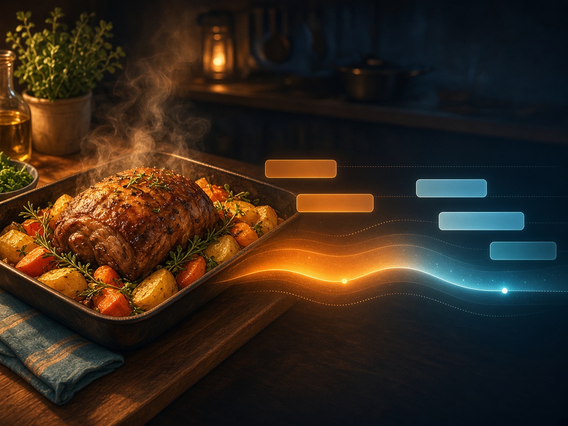Roastie Cooking meal planner artwork
